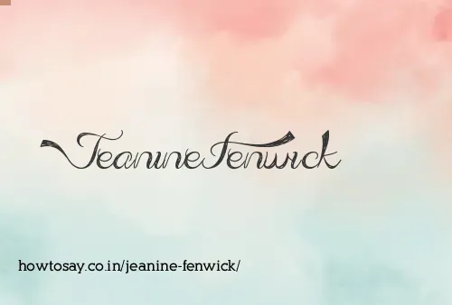 Jeanine Fenwick