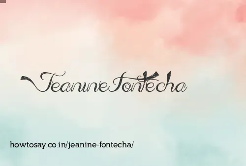Jeanine Fontecha