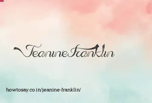Jeanine Franklin