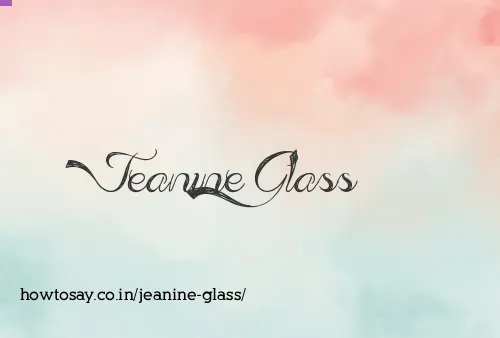 Jeanine Glass