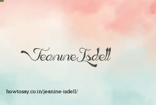 Jeanine Isdell