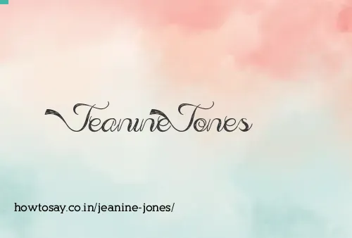 Jeanine Jones