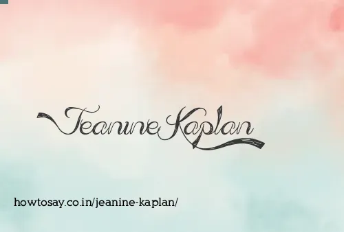 Jeanine Kaplan
