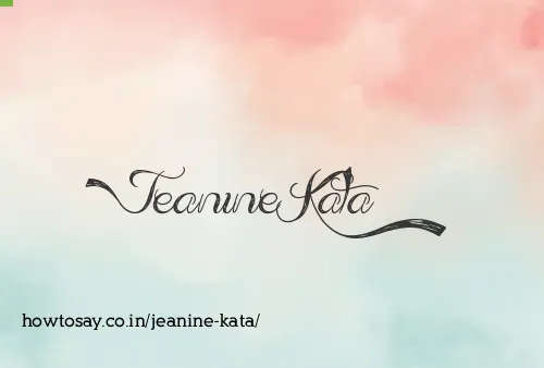 Jeanine Kata