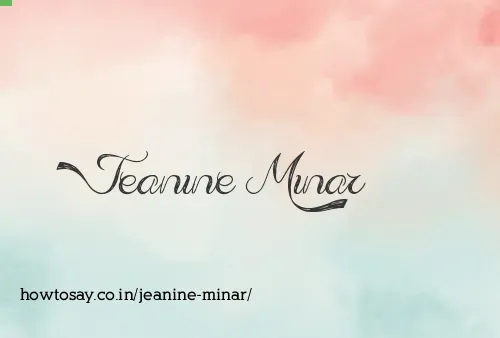 Jeanine Minar