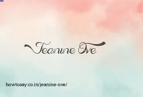 Jeanine Ove