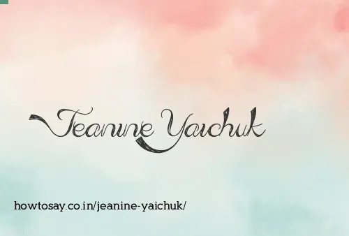 Jeanine Yaichuk