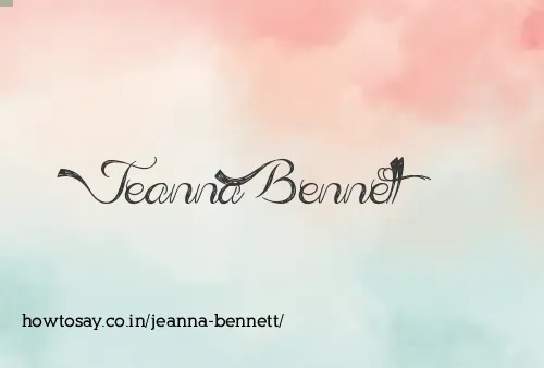 Jeanna Bennett
