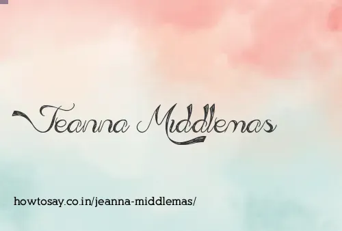 Jeanna Middlemas