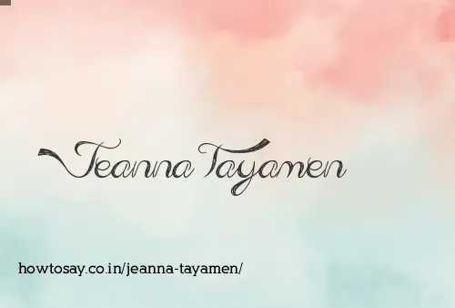 Jeanna Tayamen