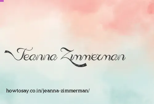 Jeanna Zimmerman