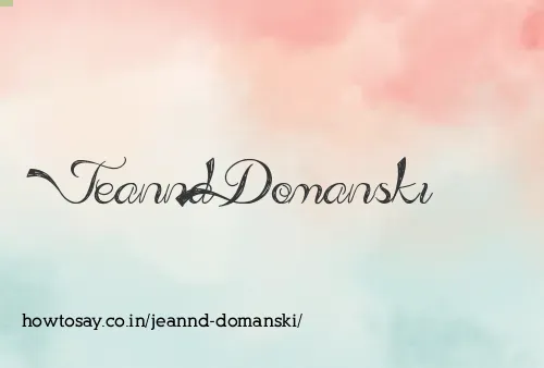 Jeannd Domanski