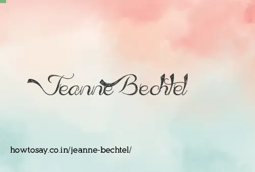 Jeanne Bechtel