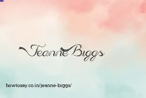 Jeanne Biggs