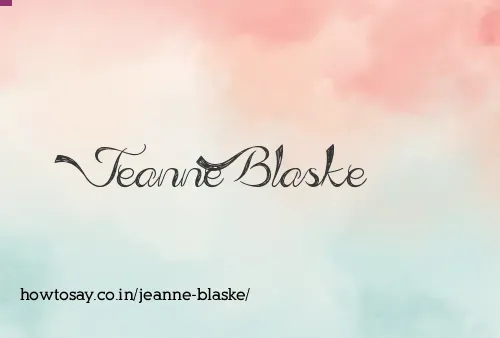 Jeanne Blaske