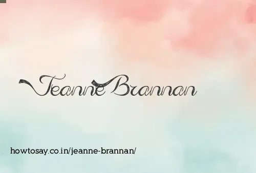 Jeanne Brannan