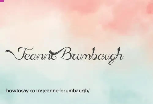 Jeanne Brumbaugh