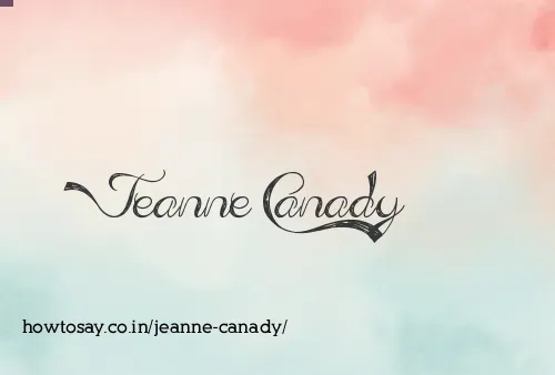 Jeanne Canady