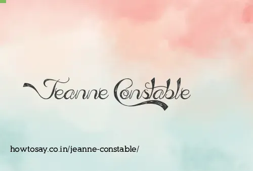 Jeanne Constable