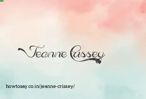 Jeanne Crissey