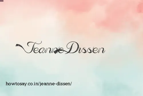 Jeanne Dissen