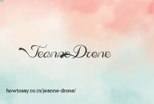 Jeanne Drone