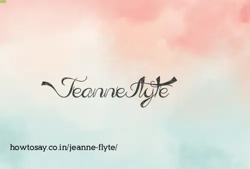 Jeanne Flyte