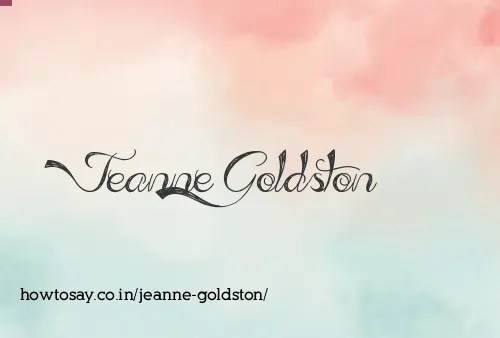 Jeanne Goldston