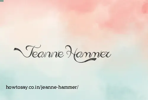 Jeanne Hammer
