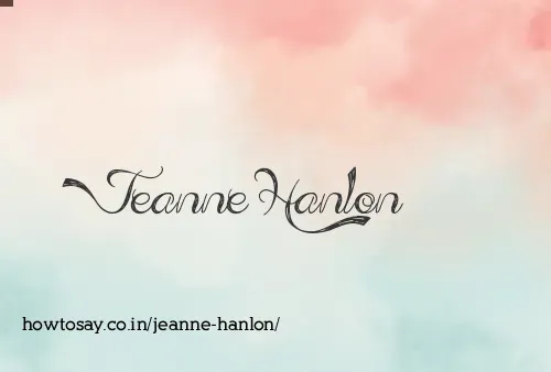 Jeanne Hanlon