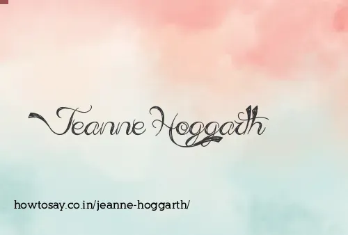 Jeanne Hoggarth