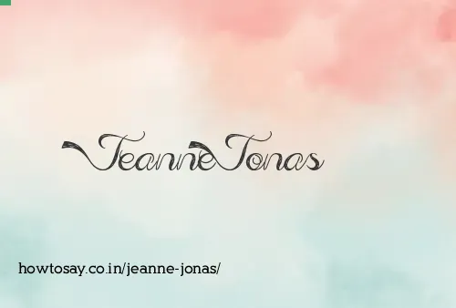 Jeanne Jonas