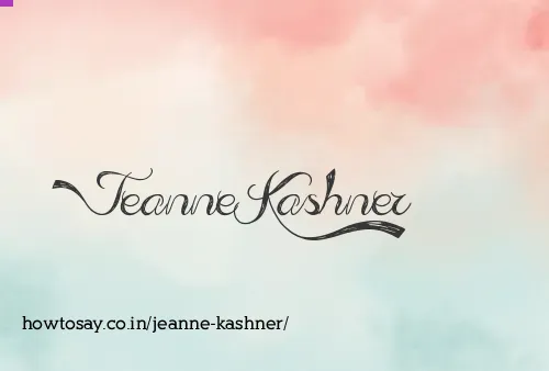 Jeanne Kashner