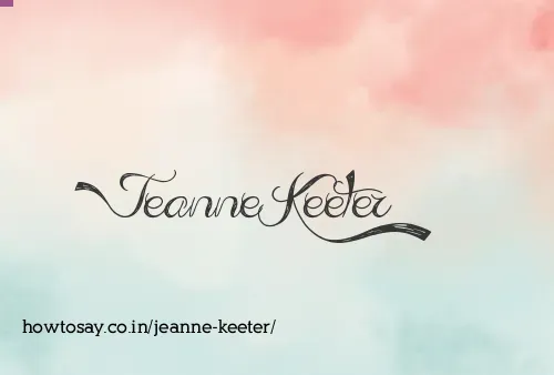 Jeanne Keeter