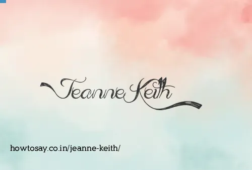 Jeanne Keith