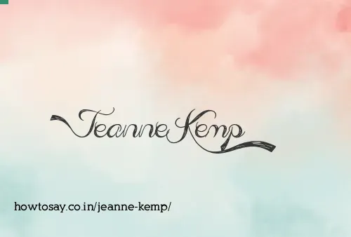Jeanne Kemp