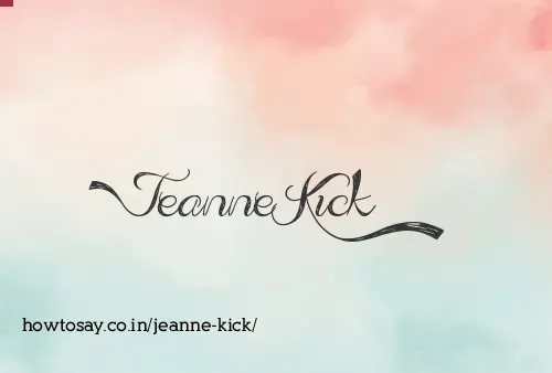 Jeanne Kick