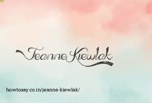 Jeanne Kiewlak