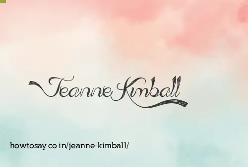 Jeanne Kimball