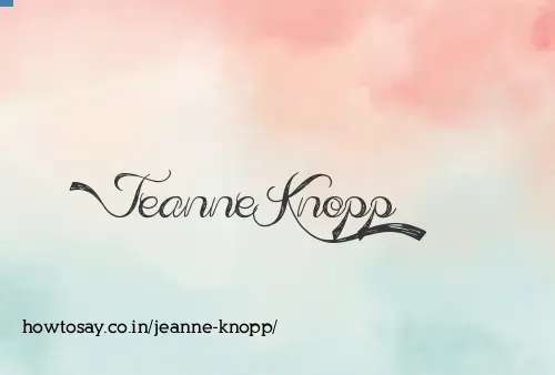 Jeanne Knopp