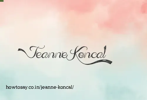 Jeanne Koncal