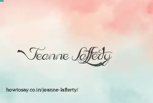 Jeanne Lafferty