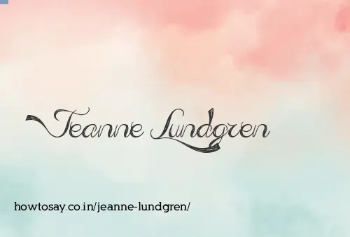 Jeanne Lundgren