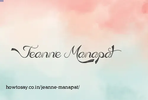 Jeanne Manapat
