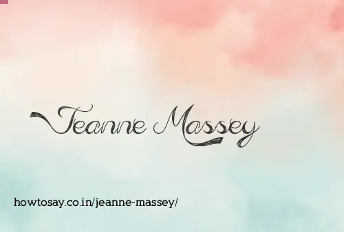 Jeanne Massey