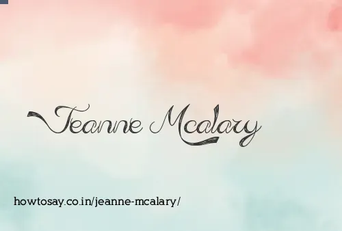 Jeanne Mcalary