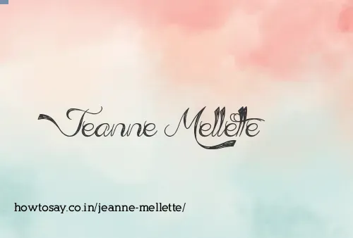 Jeanne Mellette