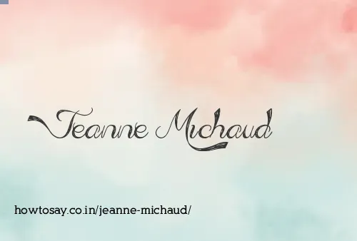 Jeanne Michaud