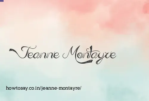 Jeanne Montayre