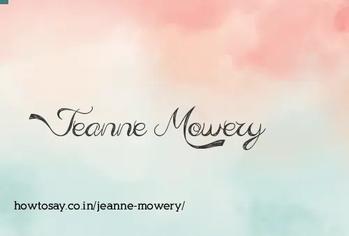 Jeanne Mowery